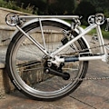 Miniatyrbilde 5 av 5: For Folding Bike Standard Rack For 3sixty Standard Rear Rack Bicycle Shelf Accessories, svart