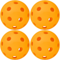 Pikkukuva 1 / 5: Pickleball-pallot, 40 reiän urheilupalloa ulkokäyttöön, USA Pickleball -hyväksytty, 4 ja 12 kappaleen pickleball-pakkaukset