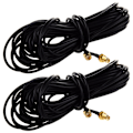Miniatyrbilde 1 av 3: 2 stk 9m Wifi-antenneforlengelseskabelledning Rp-sma for Wi-Fi-rutere