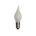 Miniatyrbillede 4 af 4: Jul-Advent-Lysestage-Lamper. LED E10 3V 0.06W FROST