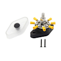 Miniatyrbilde 1 av 5: For Line Modification Accessories, svart Samleskinne 180a Høytstrøms Terminalstolpe Med Lokk Stud