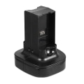 Miniatyrbillede 4 af 5: Oplader Base Ladestation Dock Med 2 Genopladelige Batterier Til Xbox 360 Controle Controller Gamepad