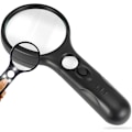 Miniatyrbilde 1 av 5: Lighted Reading Magnifier, Illuminated Magnifying Glass With 3 Led Lights For Seniors Or Visually