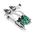 Miniatyrbilde 1 av 5: Utvidelseskort St36 Pcie X1 Ch382l 2s1p Industriell Rs232+ltp1 Skriv Ut Multifunksjonell Praktisk Utvidelse
