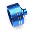 Miniatyrbilde 3 av 5: For Xv-02 Tt02d Tt02 Universal Metal Front, Middle And Rear Universal Differential Case, Blå