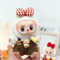 Pikkukuva 1 / 5: [HH] Flocking Labubu Blind Box Avaimenperänukke Vaatteet Nukke DIY Tarvikkeet 15CM Pieni Hirviö Pip Housut Pukeutuminen Only Clothes(No Doll) 7