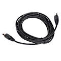 Miniatyrbillede 4 af 4: 6-polet DIN-kabel han til han Plug and Play lydsignalforbindelse DIN-forlængerledning til digital enhed 3 meter / 9,8 fod