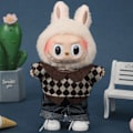 Miniatyrbild 1 av 3: [HH]Labubu Kläder Variation av Stilar Byxor Kjol Hatt Rem Byxor Tillverkare Hög Kvalitet Dolls not included Labu - 4