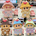 Pikkukuva 5 / 5: [HH] 17cm Labubu Söpöt Asut, Söpöt Labubu Vaatteet Macaron Eläinsarjan Nukenvaatteet Puku 17cm Labubulle 17cm labubu Doll Clothes