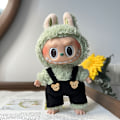 Miniatyrbild 1 av 3: [HH] 17cm 6.7 tum Labubu Kläder Universal Stående Plyschdocka Designer Diverse Kläder Tillbehör 14