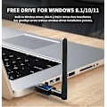 Pikkukuva 4 / 5: Zexmte 100M Bluetooth 5.3 -sovitin USB Bluetooth 5.1 5.0 -donglelähetin-vastaanotin Windows 11/10/8 -langattomalle hiirelle Adaptador