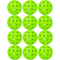 Pikkukuva 1 / 5: Pickleball-pallot, 40 reiän urheilupalloa ulkokäyttöön, USA Pickleball -hyväksytty, 4 ja 12 kappaleen pickleball-pakkaukset