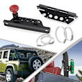 Miniatyrbilde 2 av 5: Universal hurtigutløsing rullebøyler brannslukkerfeste brakett for Wrangler Polaris Rzr Can-am Ma