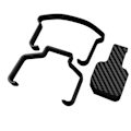 Pikkukuva 1 / 5: 3 Cine Universal Lens Gimbal Holder Propeller Blade Wing Beam Propeller Holder