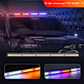 Miniatyrbilde 4 av 5: Lys LED Advarselslys Strobe Lys Beacon Lys Billamper, Gult Hvitt Lys