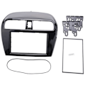Miniatyrbillede 1 af 5: Dobbelt Din Facia til Space Star Attrage Radio Stereo Panel Dash Montering Installation Trim Kit Fac