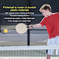 Miniatyrbild 3 av 5: Pickleballbollar, bra elasticitet Pickleball stark för erfarna spelare för utomhusbanor