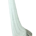 Miniatyrbillede 1 af 5: Hvide gardiner i voile til soveværelse, lange blomsterbroderede gardiner til stue, broderede vinduesgardiner, 2 paneler