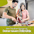 Miniatyrbild 4 av 4: Chilikvarn Chilikvarn Tillverkad Av Rostfritt Stål & Glas Med Aromskyddslock 140ml xc