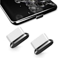 Miniatyrbild 1 av 2: /HH/2-pack Typ-C dammskydd, USB C-port dammskydd, dammskydd för Typ-C-enheter som Samsung/macbook/vivox5pro/iphone/ Micro USB/Android Mo