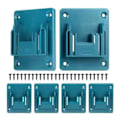 Miniatyrbild 2 av 3: /HH/ Set med 6 batterihållare för Makita-batterier: borr, väggfäste för Makita borrmaskiner 14,4V 18V väggförvaringsverktyg