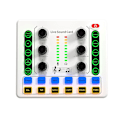 Miniatyrbilde 1 av 5: M8 Live Sound Card Trådløs Bluetooth Audio Mixer Digital Mixer Støyreduksjon Live Streaming Broa