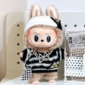 Miniatyrbild 1 av 5: [HH] Labubu Dockkläder Kläder Hatt Skor Outfit Set Labubu Till Kläder Docktillbehör Alla Modeller 37