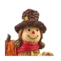 Miniatyrbilde 5 av 5: Halloween-dekorasjon Ornament Gresskar Høst Figur Bord Lysestake Dekorasjon 15x8x10cm