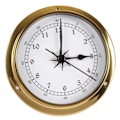 Miniatyrbild 2 av 2: /HH/ 115 mm Väggmonterad Termometer Hygrometer Klocka Tidvattenklocka Väderstation Koppar för Inomhus Utomhus