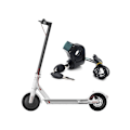 Miniatyrbillede 4 af 5: E-cykel tændingslås nøgle tommelfinger gas håndtag voltmeter digital spænding display switch til universal