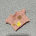 Miniatyrbild 1 av 5: [HH] Högkvalitativ Söt Klänning Outfit Kläder 17cm Plyschdocka Färg Rutig Labubu Dockkläder 68.(Just clothes)