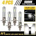 Pikkukuva 3 / 4: 4 kpl H1 Led -ajovalot sumuajovalot 6000k Super White 200w