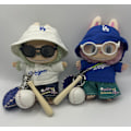Miniatyrbild 2 av 3: [HH] Labubu Dodgers Lagkläder LA Tröja Labubu V3 Kläder White