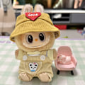 Miniatyrbild 4 av 5: [HH] 17cm Labubu Söta Kläder, Söta Labubu Kläder Macaron Djurserie Dockkläder Kostym för 17cm Labubu 17cm labubu Doll Clothes