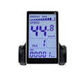 Miniatyrbilde 2 av 5: M5 Elektrisk sykkel LCD-skjerm 24v 36v 48v 60v E Scooter LCD-panelskjerm for fjellelektrisk