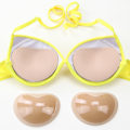 Miniatyrbilde 2 av 5: Hudfarge 3 bokser Kvinners innlegg Klebende BH-puter Pustende Push Up-kopper for Lingerie & Bikini Forbedring Fjernbar Polstring