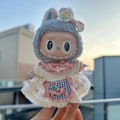 Miniatyrbild 1 av 2: [HH] Labubu Kläder Märkesdesign Kläder Labubu Kläder Väska Skor Utsmyckning Dekorationer Förklädnad Tulip skirt