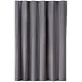 Miniatyrbild 1 av 2: Gray Shower Curtain Fabric Solid Color Thickened Polyester Bathroom Partition Curtains and Door Curtains