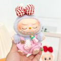 Pikkukuva 1 / 5: [HH] Flocking Labubu Blind Box Avaimenperänukke Vaatteet Nukke DIY Tarvikkeet 15CM Pieni Hirviö Pip Housut Pukeutuminen Only Clothes(No Doll) 10