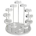 Miniatyrbillede 1 af 5: Mode-Multilags Acryl Ring Display Stativ Øreringe Holder Vedhæng Ædelsten Showcase Smykker Disp