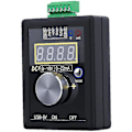 Miniatyrbilde 4 av 5: Signalgenerator 0-10v/0-4-20ma Strømspenningssimulering Håndholdt Signalgenerator Innebygd litiumbatteri For Plc Panel Debugging Svart Praktisk