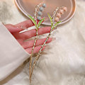 Miniatyrbillede 3 af 5: Hårnåle Sticks Flower 2 stk. Metal Hårtilbehør Enkel Hårnål Hårpind til Langt Hår Elegant Pins Hårstyling Tilbehør