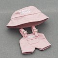 Miniatyrbild 1 av 2: [HH] Labubu Kläder Märkesdesign Kläder Labubu Kläder Väska Skor Utsmyckning Dekorationer Förklädnad Mini fisherman hat set powder