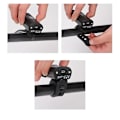 Miniatyrbilde 5 av 5: USB-oppladbar vanntett sykkellykt, egnet for nattkjøring terrengsykkel - frontlykt (enkeltpakning)