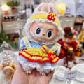 Miniatyrbild 1 av 3: [HH] Labubu Kläder och Accessoarer Endast Kläder POPMART LABUBU Sittande Docka Kläder Hatt 2