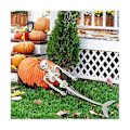 Miniatyrbild 3 av 5: Sjöjungfru Skelett Halloween Utomhus Dekorationer, Läskig Halloween Skelett Livsstorlek För Gravgård Ha