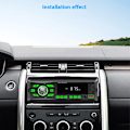 Miniatyrbilde 4 av 4: Bilradio Bluetooth Enkelt DIN Mp3-spiller Med App-kontroll Am Fm Radio Aux-inngang 2usb R