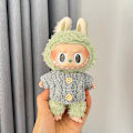 Miniatyrbild 1 av 3: [HH] 17cm 6.7 tum Labubu Kläder Universal Stående Plyschdocka Designer Diverse Kläder Tillbehör 29