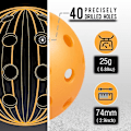 Pikkukuva 2 / 5: Pickleball-pallot, ulkoilmapallo, 40 reikää, USAPA-hyväksytty, 6/8 pakkaus