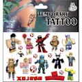 Pikkukuva 2 / 2: /HH/Roblox-tatuoinnit - 4 arkkia - Lasten tatuoinnit, monivärinen